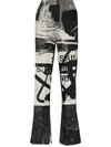 Off-white X Pablo Tomek Double Straight Trousers In Black