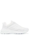 Givenchy Giv 1 Light Sneakers In Canvas And Leather In White
