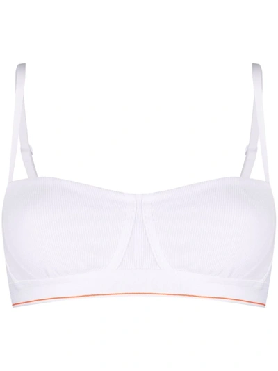 Calvin Klein Underwear White Balconette Bralette