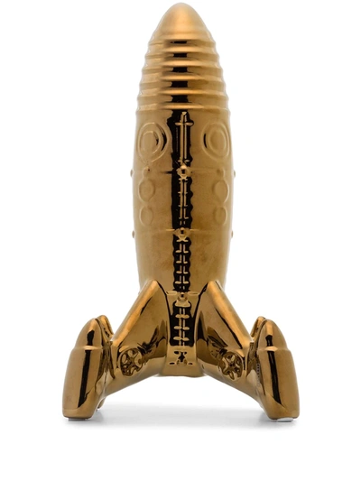 Seletti Memorabilia My Spaceship Ornament In Gold