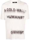 A-COLD-WALL* 标语印花T恤
