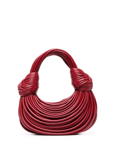 直営店☆BOTTEGA VENETA☆DOUBLE KNOT ロゴ レザー ハンドバッグ 直営店☆BOTTEGA VENETA☆DOUBLE KNOT ロゴ レザー ハンドバッグ