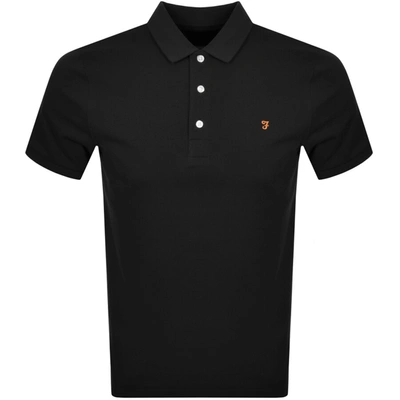 Farah Vintage Blanes Polo T Shirt Black