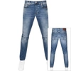 G-star G Star Raw 3301 Tapered Jeans Mid Wash Blue In Blue