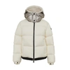 Moncler Bufonie Hooded Quilted Shell Down Jacket In White