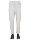 Engineered Garments Wide Leg Jogging Trousers In Grigio