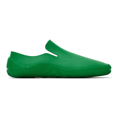Bottega Veneta Green Rubber Climber Sneakers In 3730 Grass