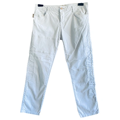 Pre-owned Zadig & Voltaire Carot Pants In White