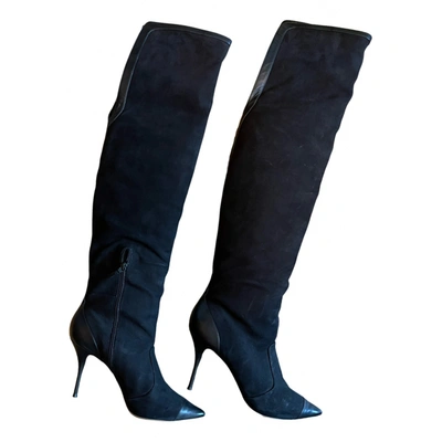 Pre-owned Sophia Webster Boots In Black