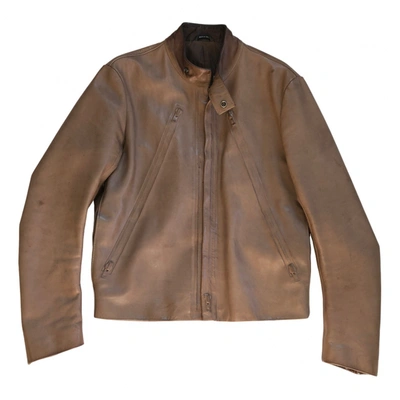 Pre-owned Maison Margiela Leather Jacket In Other