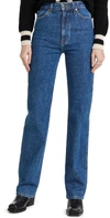Khaite Daniella High-waisted Denim Jeans In Montgomery Stretch