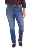 Nydj Sheri Slim Straight Leg Jeans In Bluewell