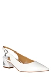 J. Reneé J.renée Shayanne Slingback Pointed Toe Pump In White