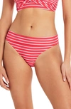 Sea Level Roll Down Bikini Bottoms In Coral