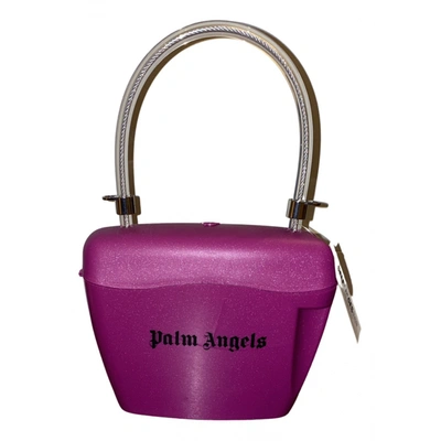 Pre-owned Palm Angels Handbag In Purple