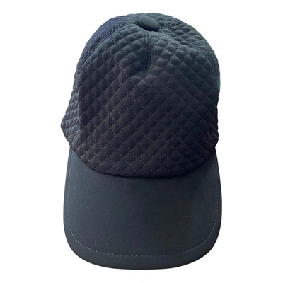 Pre-owned Versace Cap In Black