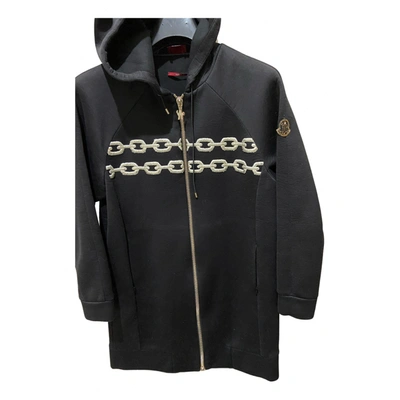 Pre-owned Moncler Gamme Rouge Peacoat In Black