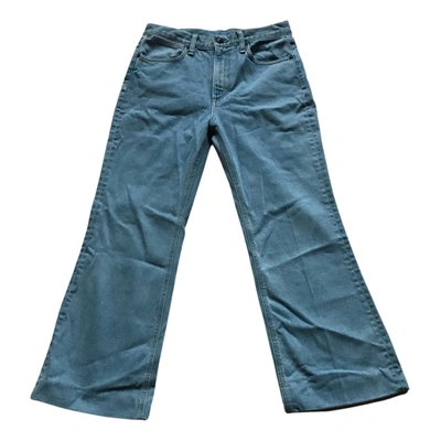 Pre-owned Rag & Bone Jeans In Blue