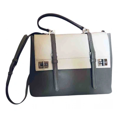 Pre-owned Prada Leather Satchel In Black