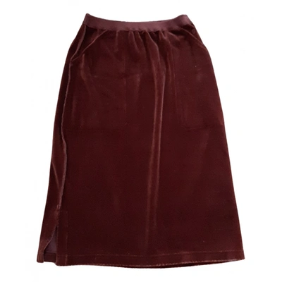 Pre-owned Sonia Rykiel Mid-length Skirt In Brown