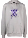 Daily Paper Gray Lukus Hooded Sweatshirt In Grey