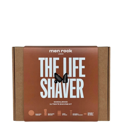 Men Rock Ultimate Shaving Gift Set - Sandalwood