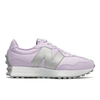 New Balance Women's 327 Metallic Casual Sneakers From Finish Line In Red/black