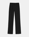 Lafayette 148 Plus-size Finesse Crepe Gates Fullleg Pant In Black