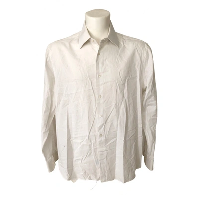 Pre-owned Canali Shirt In White