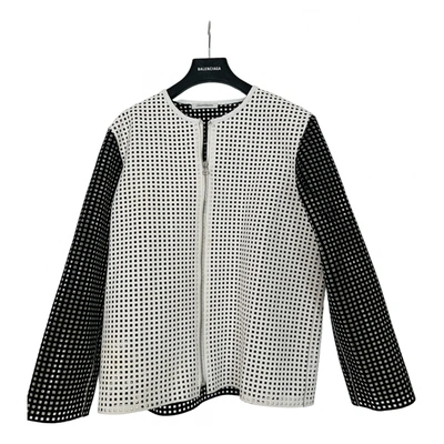 Pre-owned Jw Anderson Jacket In White