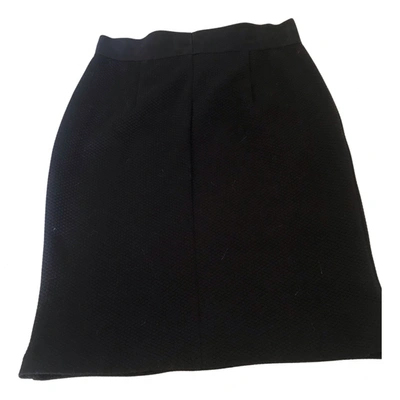 Pre-owned Donna Karan Skirt Suit In Black