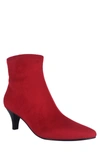 Impo Neil Short Dress Boot In Scarlet Red