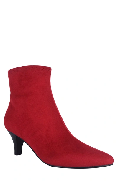 Impo Neil Short Dress Boot In Scarlet Red
