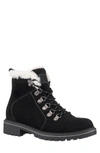 Gc Shoes Tinsley Faux Fur Lined Hiker Boot In Black