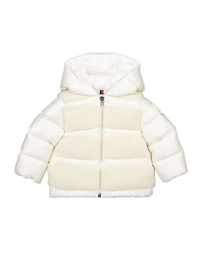 Moncler Babies' Kids Down Jacket For Girls In White