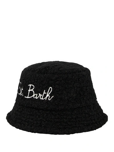 Mc2 Saint Barth Kids Hat In Black