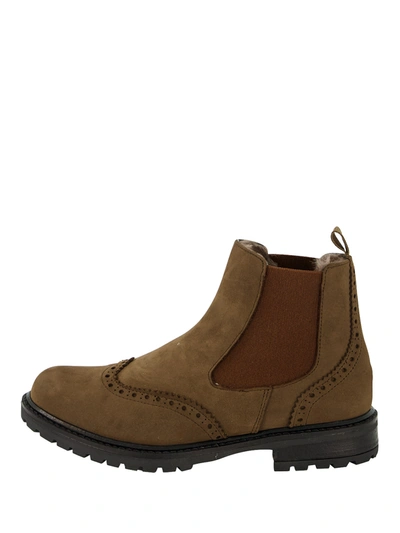 Zecchino D’oro Kids Ankle Boots For Girls In Marrone