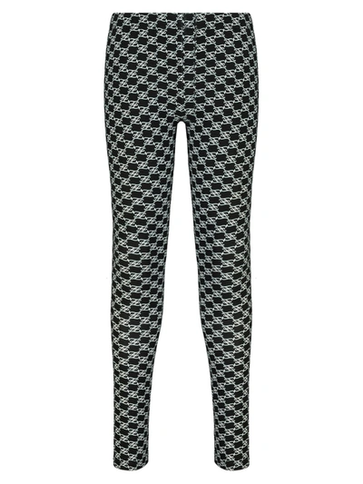 Fendi Kids Leggings For Girls In Black