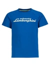 Automobili Lamborghiniwear T-shirt For Boys In Blue