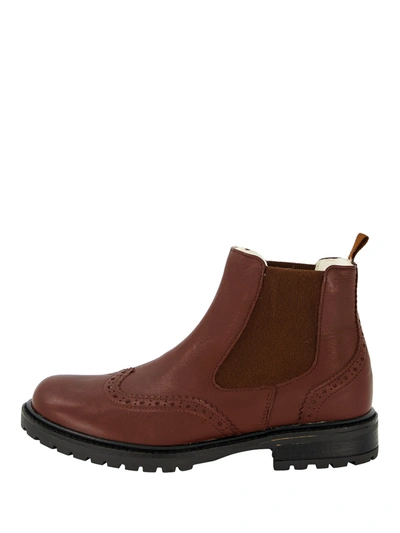 Zecchino D’oro Kids Ankle Boots For Girls In Brown