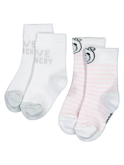 Givenchy Babies' Kids Socks In White