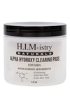 H.I.M.-ISTRY NATURALS H.I.M.-ISTRY NATURALS ALPHA HYDROXY CLEARING PADS, 1.3 OZ,2026