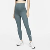 Nike Women's One (m) High-waisted Leggings (maternity) In Grey