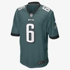 Nike Men's Nfl Philadelphia Eagles (devonta Smith) Game Football Jersey In Green