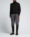 Lisa Yang Heidi Cashmere Turtleneck Sweater In Black