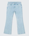 Wandler Daisy High-rise Flared Jeans In Type 01 Raw