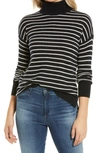 Black- Ivory Stripe