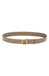 FENDI FF LEATHER BELT,8C0649AAIW