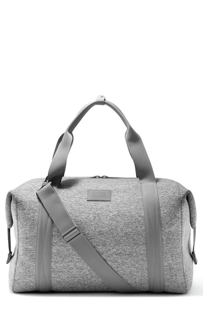 Dagne Dover Landon Recycled Polyester Carryall Duffle In Heather Grey