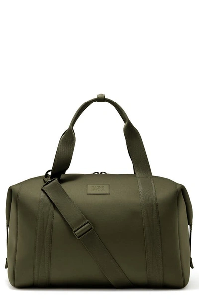 Dagne Dover Landon Recycled Polyester Carryall Duffle In Dark Moss